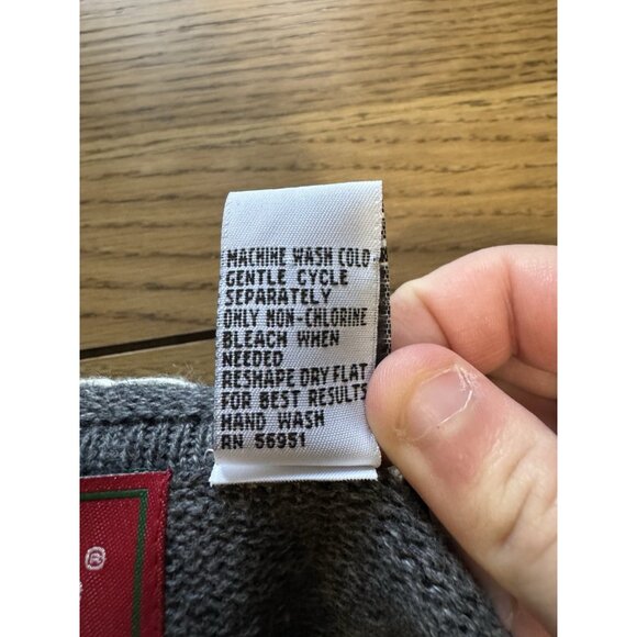 Holiday Lodge by North Crest Ugly Christmas Sweater Embroidery Women Size 4X - Picture 9 of 10